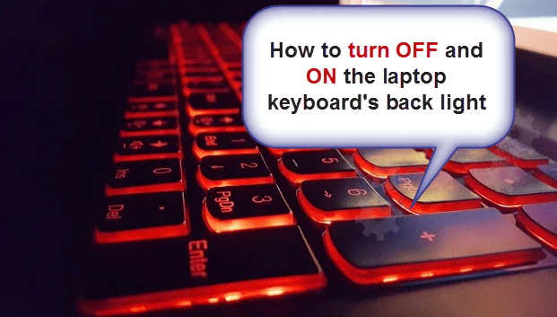 Can I Turn Off the Keyboard Backlight?