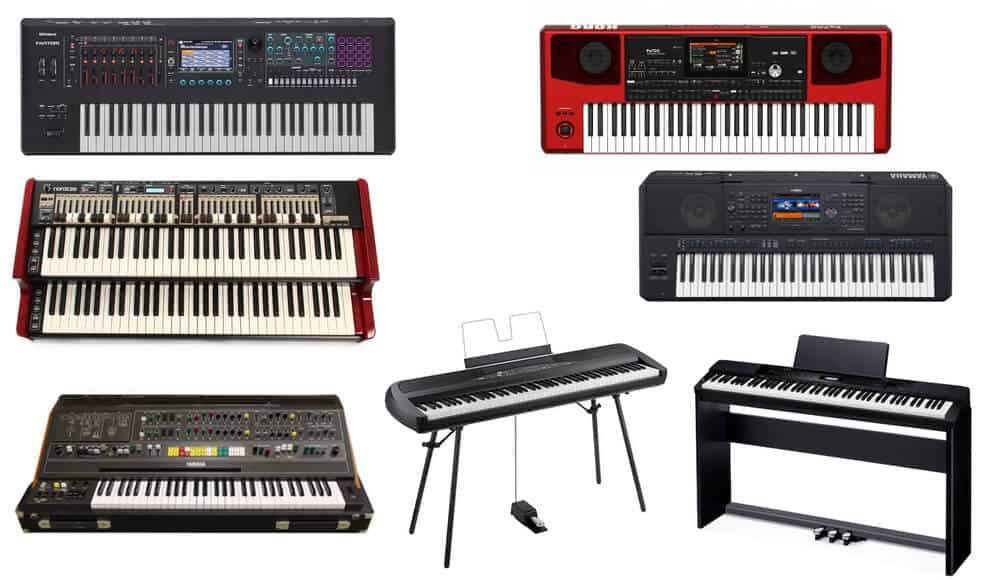 Understand the Types of piano Keyboards