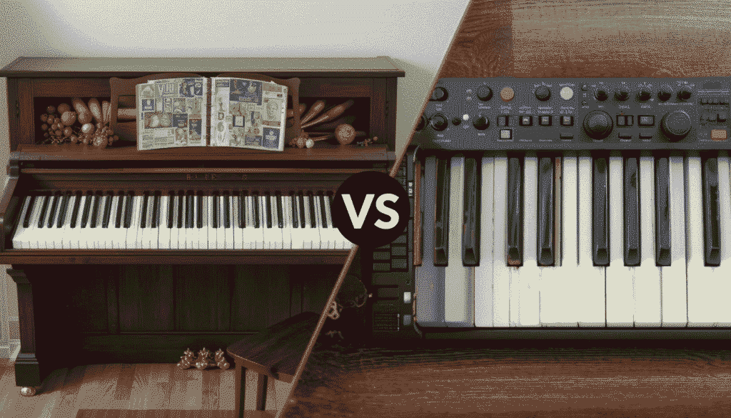 Which One Should You Choose? of A Piano And A Keyboard