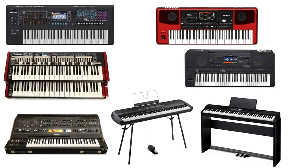 Types of Piano Keyboards